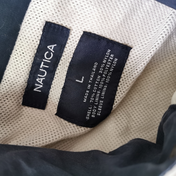 Men's Retro Nautica Jacket lg - Picture 4 of 4